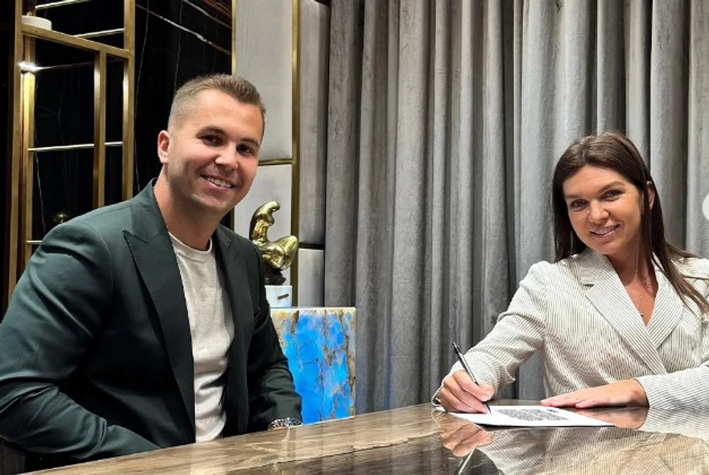 Cine este tinerelul alături de care Simona Halep se afișează în Cluj. Are un tată bogat și visa s-o cunoască pe Antonia