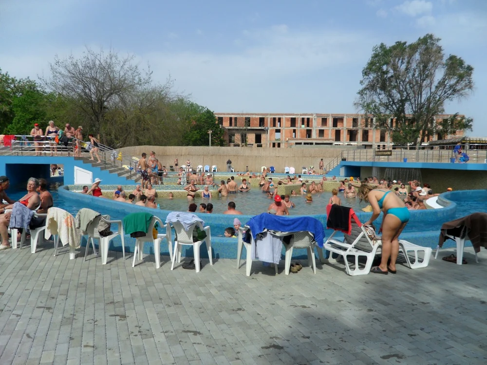 La ştrandul termal din municipiul Satu Mare nu există bazin de înot  FOTO Cristina Cîcău