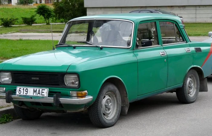 Moskvich, mașina rusească, era considerată modernă