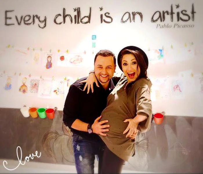 Andra Măruţă gravidă a făcut o şedinţă foto, în care şi-a arătat mândră burticafoto: arhiva personală