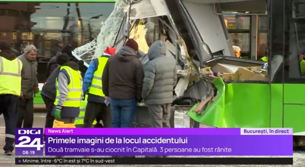 Grav accident de tramvai în Capitală: trei oameni răniți după ciocnirea a două vehicule în intersecția de la Lizeanu