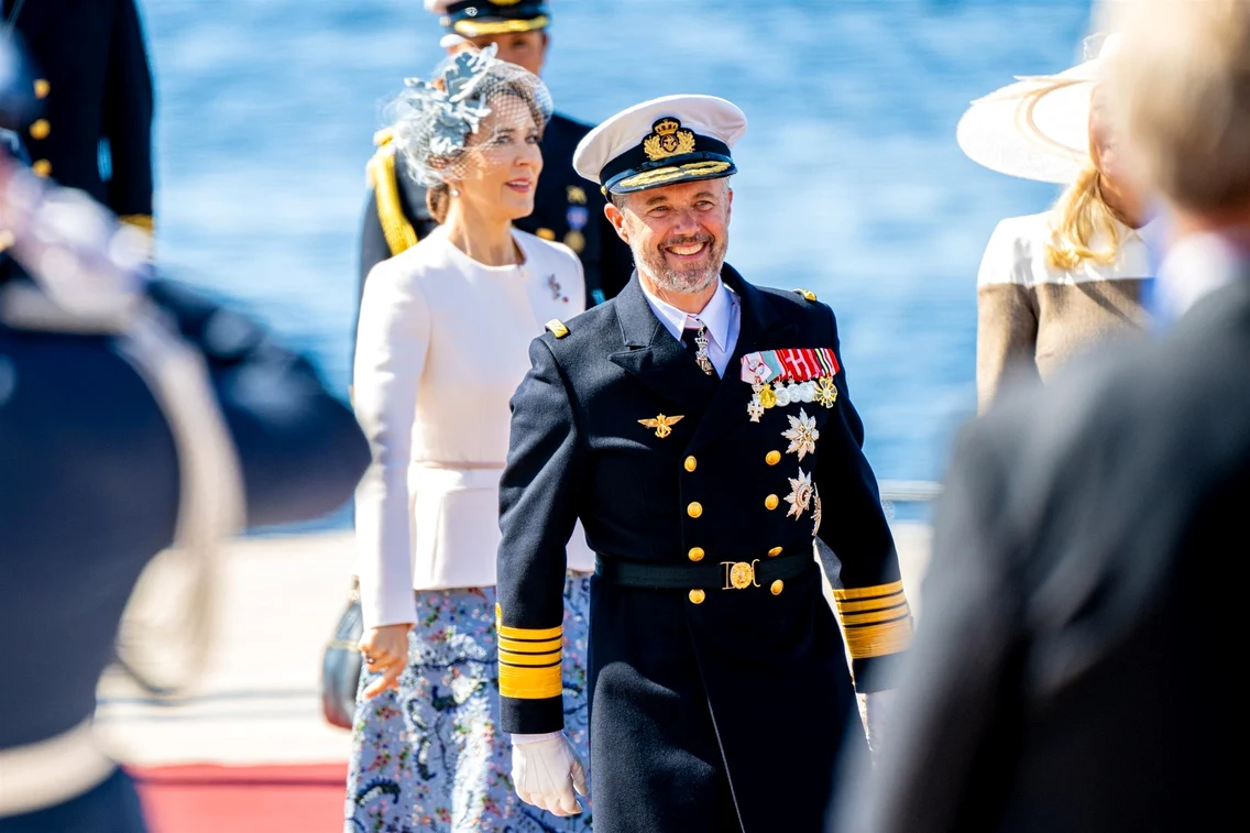 Regele Frederik și Regina Mary în Norvegia