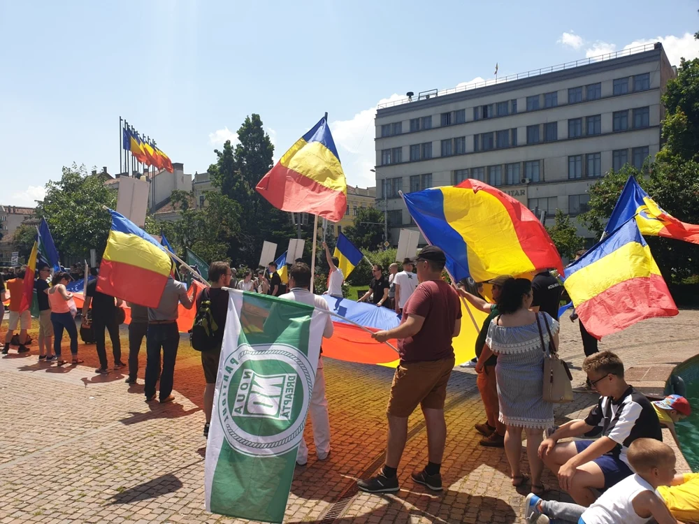 Miting Noua Dreaptă FOTO: Arhivă