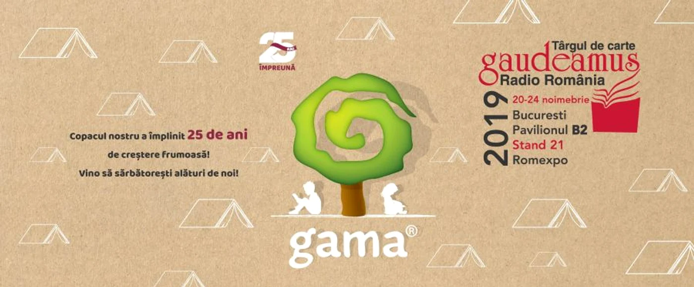 Editura Gama, un sfert de secol de poveste și educație jpeg