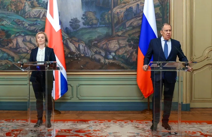 Miniştrii de externe britanic şi rus s-au întâlnit joi la Moscova FOTO EPA-EFE