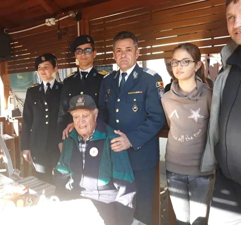 Veteranul de război din Alba FOTO Arhiva personală
