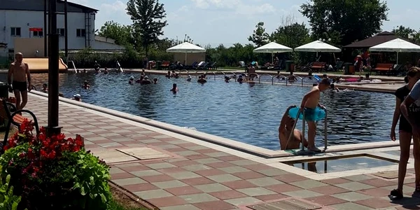 Ștrandul termal de la Lovrin FOTO Facebook