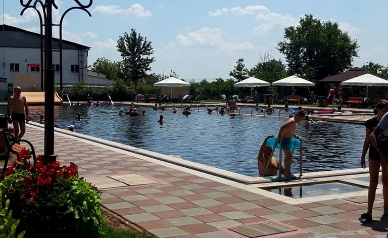 Ștrandul termal de la Lovrin FOTO Facebook