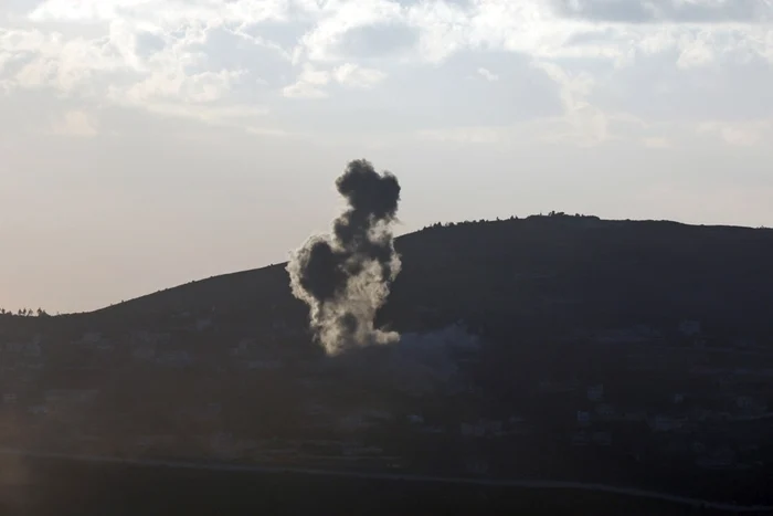 Armata israeliană bombardează sudul Libanului FOTO EPA-EFE
