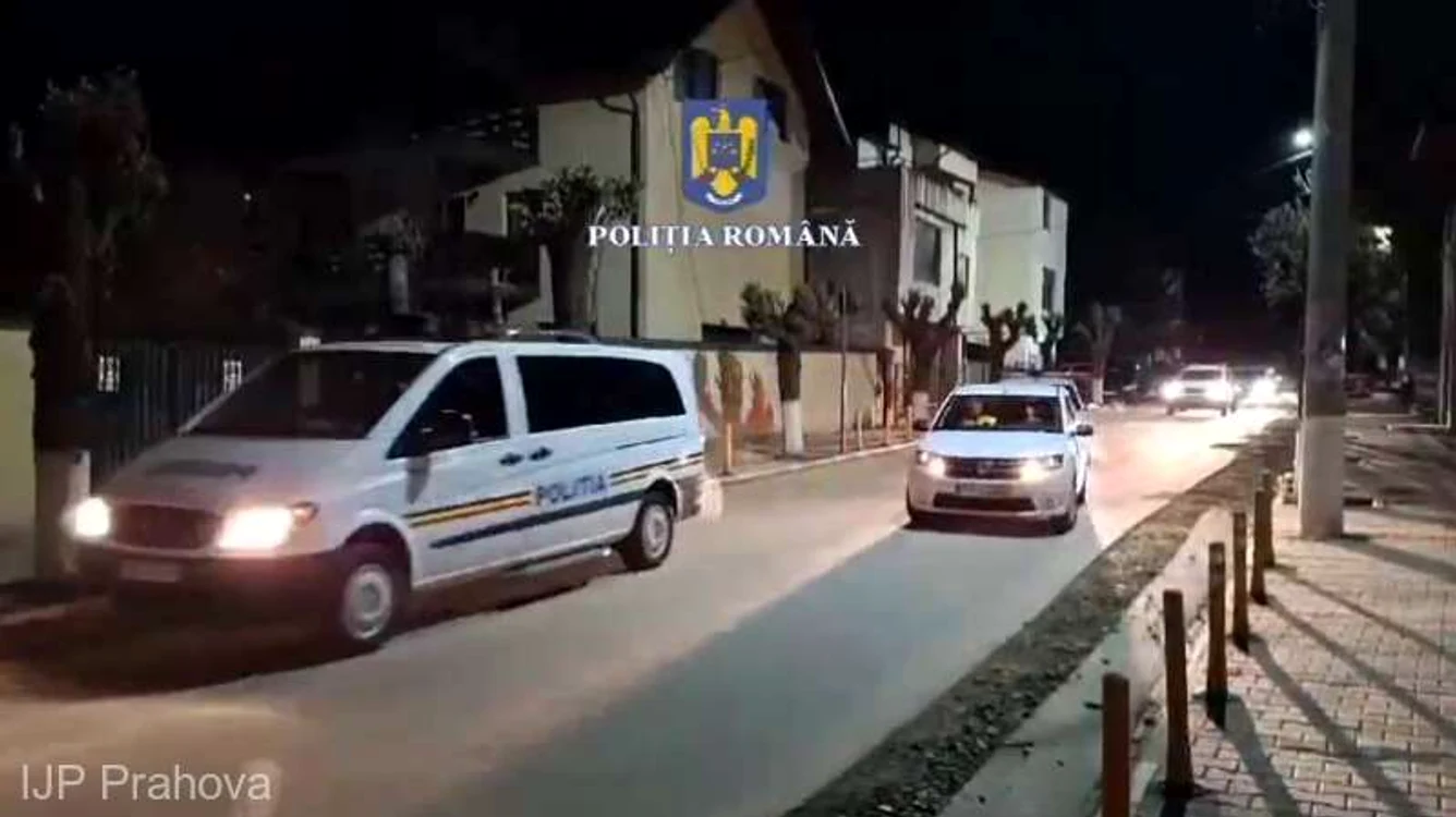 Percheziții Prahova FOTO IPJ