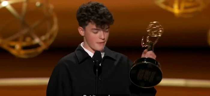 Owen Cooper, cel mai tânăr câştigător al Premiului Emmy din istoria trofeului FOTO: captură video