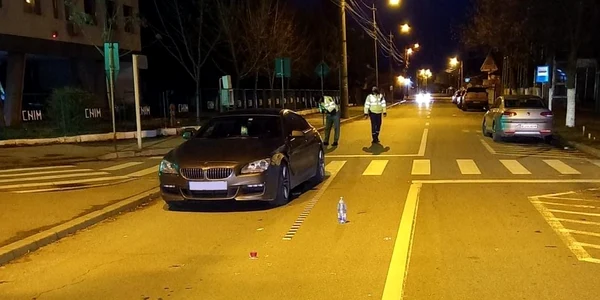 accident în municipiul slatina - foto martor