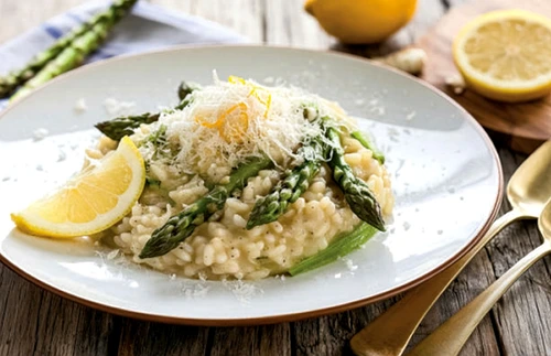 rizto cu sparanghel jpg