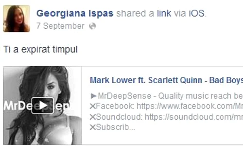 Georgiana Ispas a murit duminică, din motive necunoscute jpeg