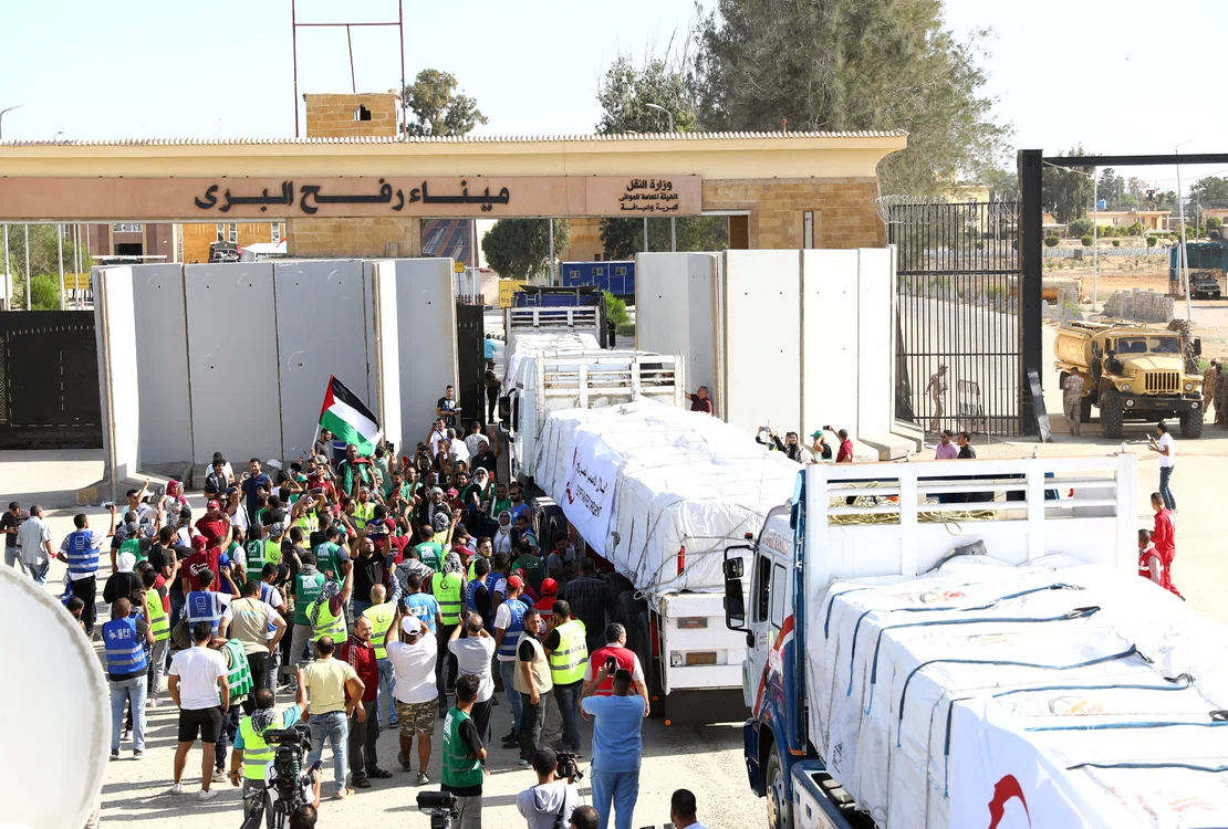 Egiptul nu acceptă refugiați palestinieni FOTO EPA EFE