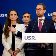 Dominic Fritz USR conferinta de presa dupa consultari guvern Foto Mediafax (3) jpg