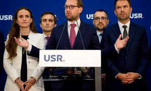 Dominic Fritz USR conferinta de presa dupa consultari guvern Foto Mediafax (3) jpg