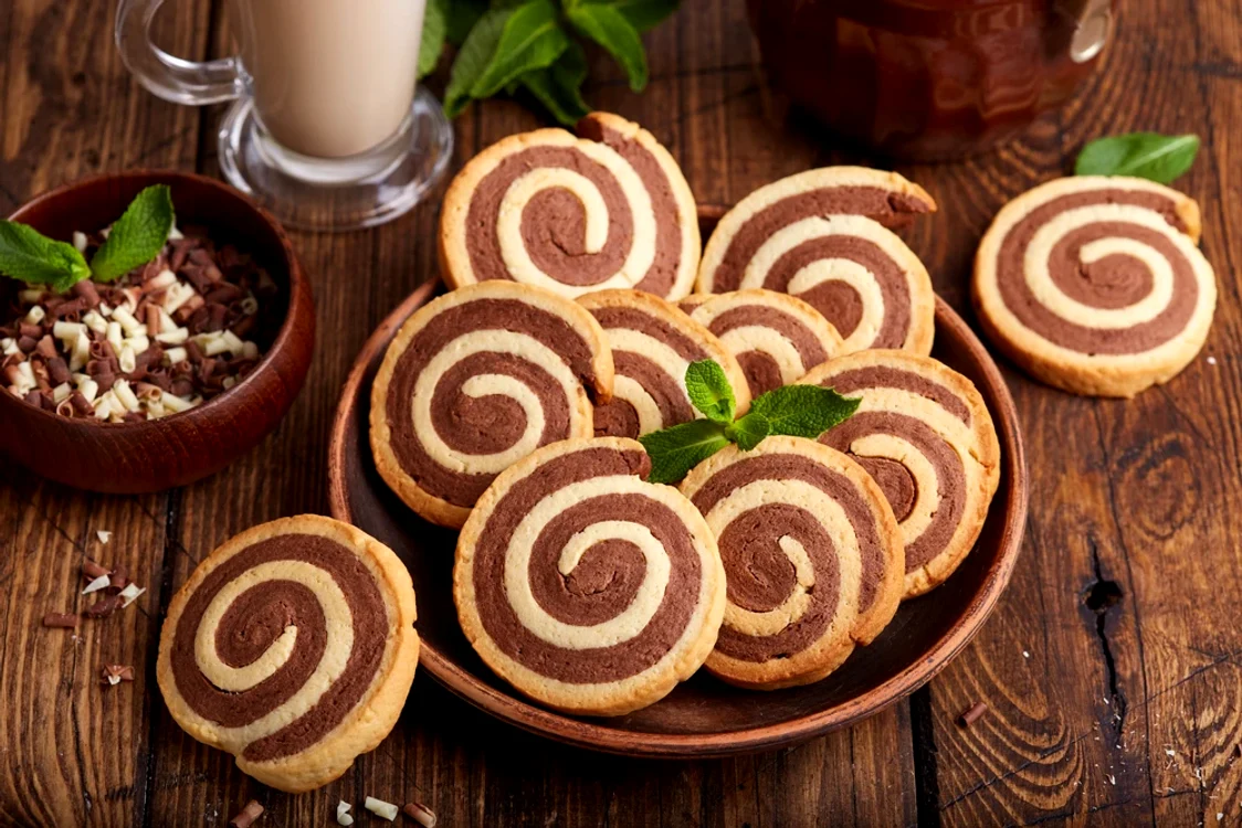Biscuiți în două culori / Foto: Shutterstock