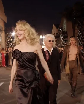 Nicole Kidman pe podiumul Vogue, Instagram 