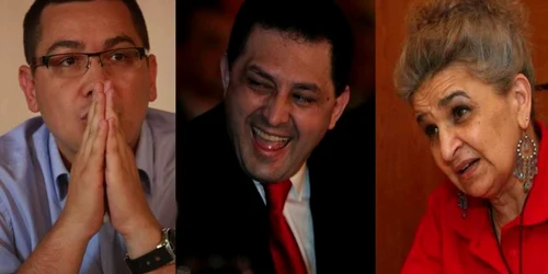 Victor Ponta, Marian Vanghelie şi Aura Vasile