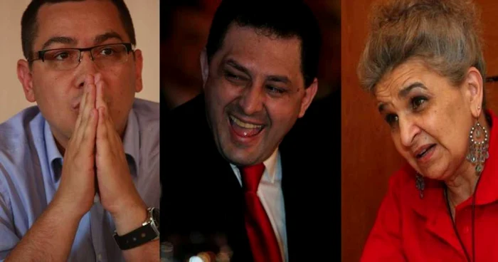 Victor Ponta, Marian Vanghelie şi Aura Vasile