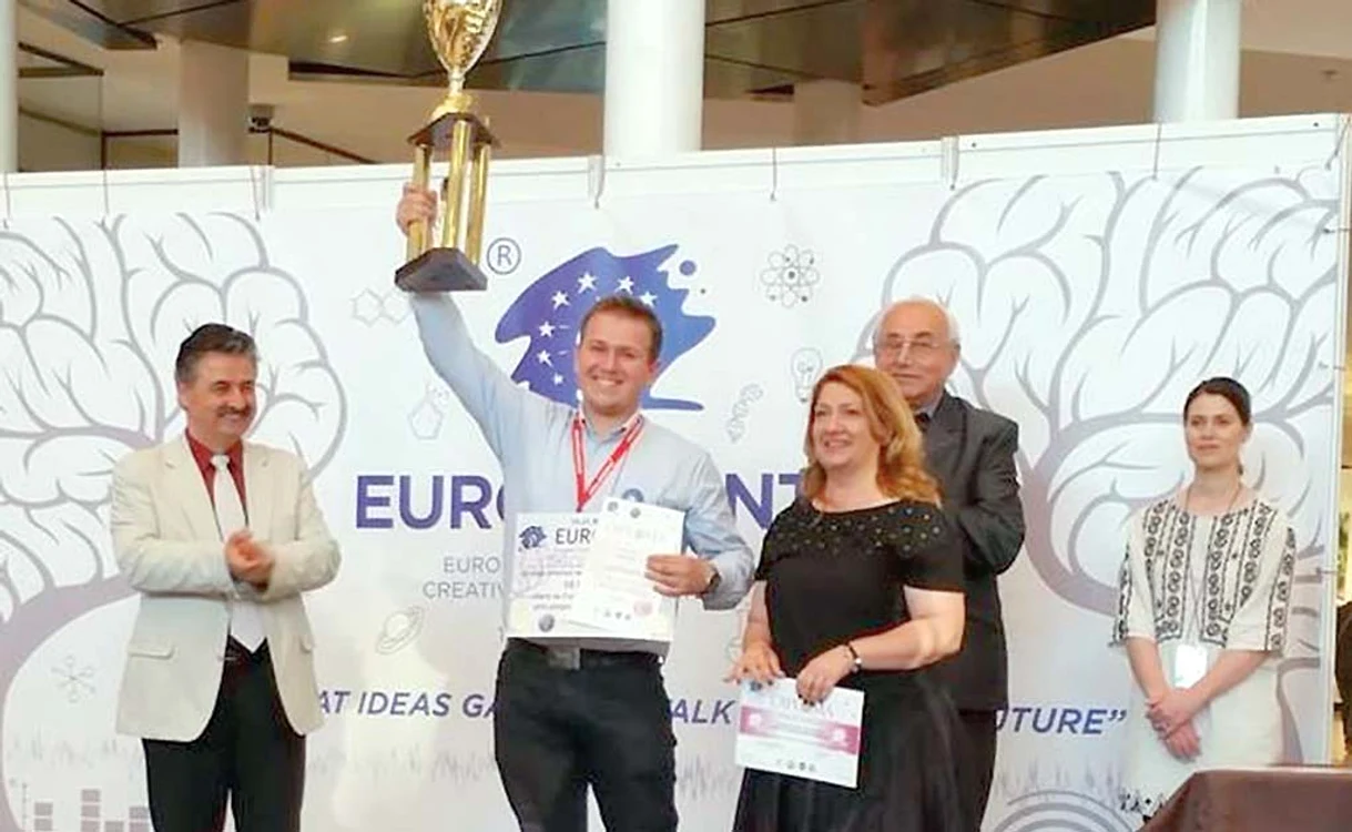 Răzvan Mărcuş a fost premiat la mai multe saloane de inventică
