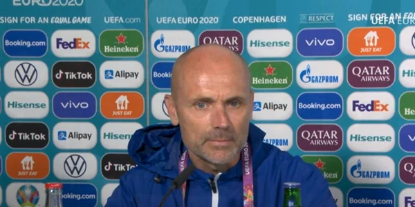 martin boesen medic natioanala de fotbal danemarca captura video