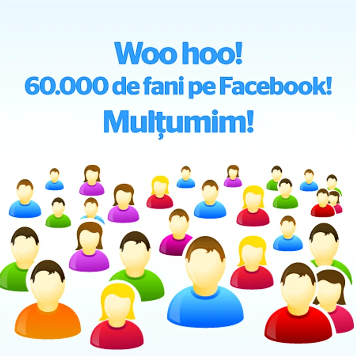 Comunitatea Facebook „Adevărul“ are 60.000 de prieteni