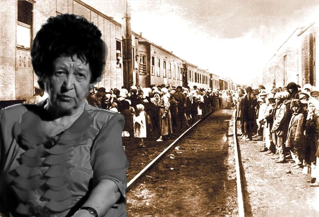 Marta Vasiliu, fata care la 16 ani a fost trimisă în lagărele din Siberia / Foto: Captură video