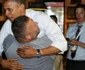 Obama imbratisare pizza. reuters
