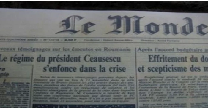 le monde ceausescu foto arhiva adevarul