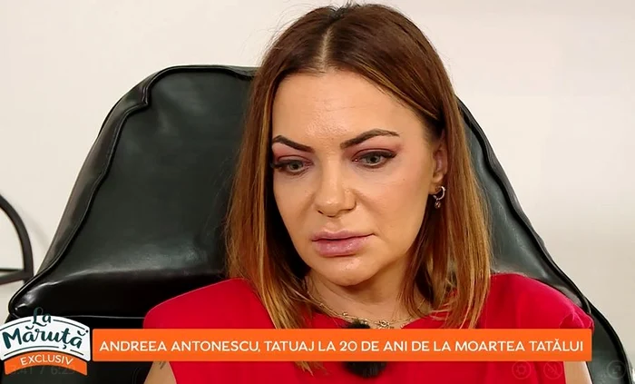 
    Andreea Antonescu, declarații emoționante despre moartea tatălui Foto: Pro TV  