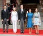 Infanta Sofia la depunerea juramantului Prințesei Leonor, viitoarea regină a Spaniei 