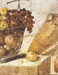 Fructe, fresca Pompeii (@wikipedia)