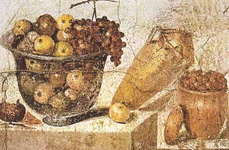 Fructe, fresca Pompeii (@wikipedia)