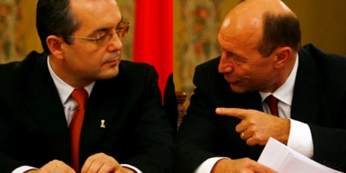 Preşedintele Băsescu s-a întâlnit cu premierul Emil Boc.