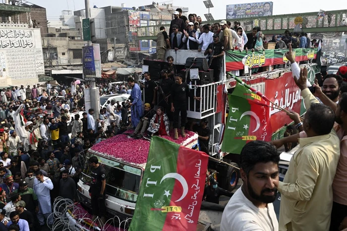 Miting în Pakistan FOTO AFP (arhivă)