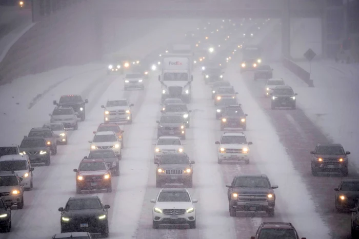 Trafic îngreunat în regiunea Upper Midwest FOTO: Profimedia