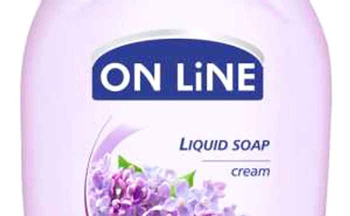 ON LiNE  te alinta cu doua noi arome: sapun lichid cu liliac si sapun lichid cu masline