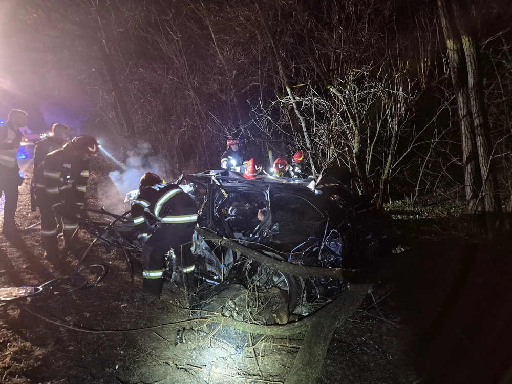 Accident în județul Neamț-Dolcești FOTO: Ziarul Romanul Financiar