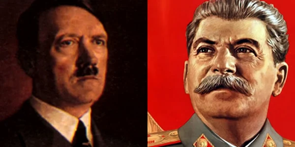 Hitler si Stalin FOTO history.com