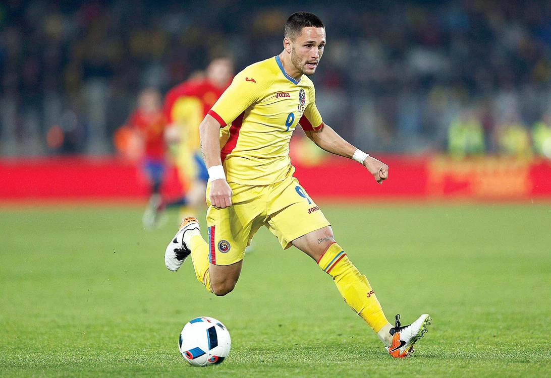 Florin Andone este cel mai în formă atacant al naţionalei