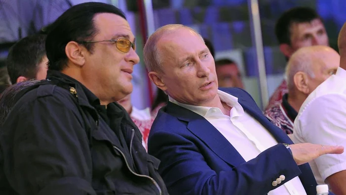 Steven Seagal și Vladimir Putin