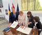 Majestatea Sa Margareta şi Principele Radu, la Grădina Botanica din Madrid. FOTO: Casa Majestăţii Sale