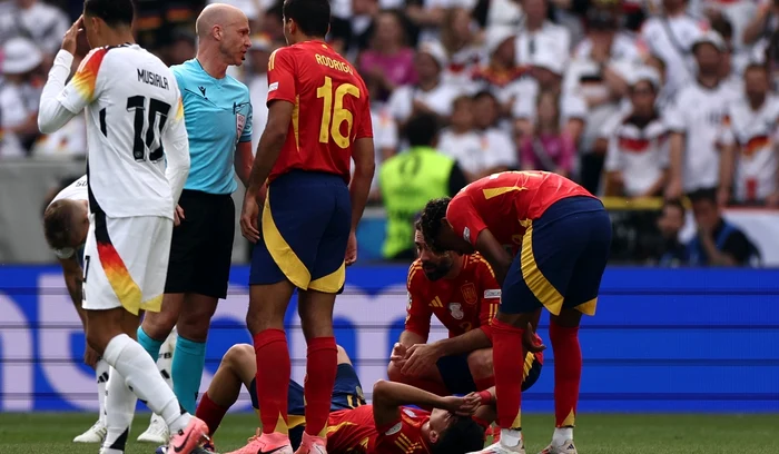 Pedri a trecut prin momente de cumpănă în sferturile EURO 2024 (FOTO: EPA)
