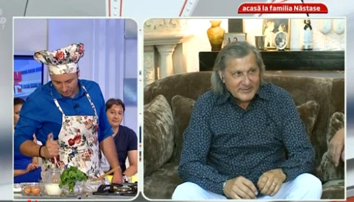 Cătălin Măruţă a fost bucătar pentru Ilie Năstase (captură Pro TV)