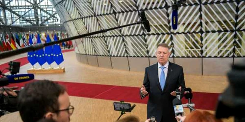 Klaus Iohannis la Bruxelles FOTO AFP 