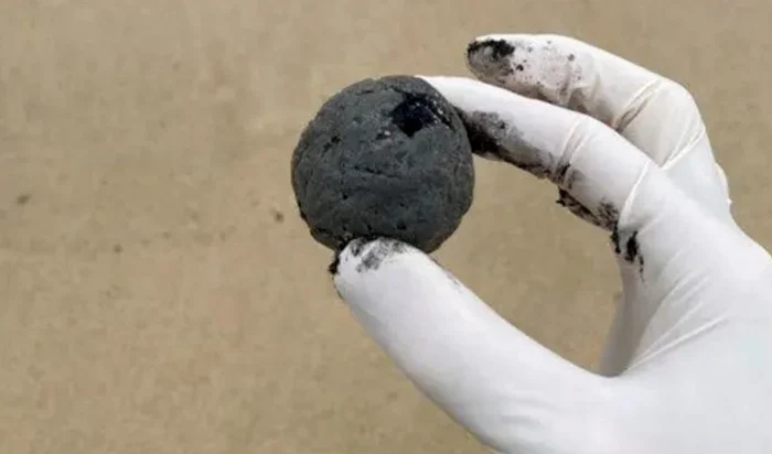 Mii de astfel de sfere au umplut, luna trecută, plajele din Sidney. Foto: Randwick City Council