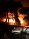 Incendiu Grecia langa Atena FOTO AFP