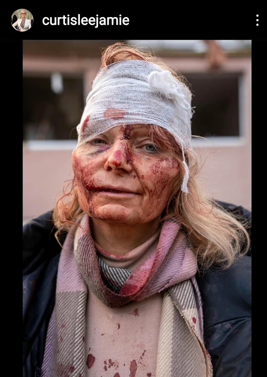 Jamie Lee Curtis impresionată de drama profesoarei de 52 de ani din Kiev - foto Instagram